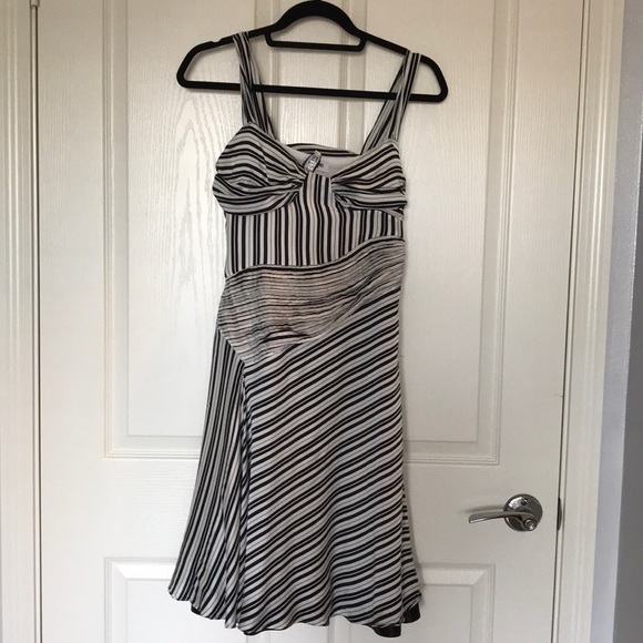 Moschino Dresses & Skirts - Moschino Black and White Stripes Dress Moschino Dresses & Skirts - Moschino Black and White Stripes Dress